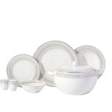 Korkmaz A8378 Perla Collection 60 Parça Yuvarlak Yemek Takımı
