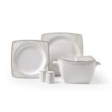 Korkmaz A8435 Bone Selection 60 Parça Kare Yemek Takımı
