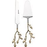 Korkmaz Flora 2 Parça Pasta Servis Seti A8735-6 - Gri