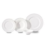 Korkmaz Floransa Collection 53 Parça Platin Yemek Takımı A9877