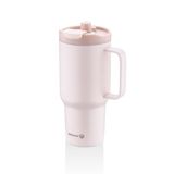 Korkmaz Freedom 1 lt Pembe Pipetli Bardak Termos
