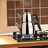 Korkmaz Gusto Çaydanlık Takımı 2 lt - Inox