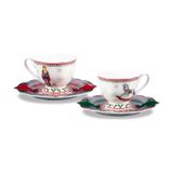 Korkmaz Jolly Collection 6lı Kahve Fincan Takımı A640-08 Çok Renkli