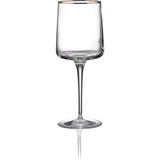 Korkmaz Milena 6lı Ayaklı Kadeh Seti A9504-7 - 100 ml - Şeffaf