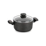 Korkmaz Ornella A1341 Granit Tencere, 20 cm, 3 lt, Siyah