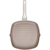 Korkmaz Ornella Sera Kare Grill Tava 28X28 cm A3986 - 001-Renkli