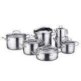 Korkmaz Proline Gri 26 cm 14 Parça Hiper Set Çelik Çeyiz Seti
