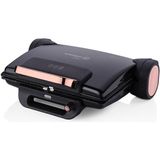 Korkmaz Tostema Maxi Deluxe Tost Makinesi 1800 W Siyah Alüminyum Plaka Özellikli