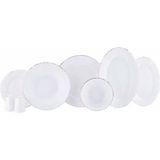 Korkmaz Vinta Collection 55 Parça Platin Yemek Takımı