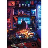 Korku Evi ve Korkunç Filmler 1000 Parça Yapboz Rachid Lotf tarafından | Yetişkinler, Eğitici Oyuncaklar ve Oyunlar için Etkileşimli Zeka Oyunları Masa Oyunu | 28 x 20 İnç