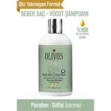 Korkut Zeytinyağlı Bebek Şampuanı 400 ml Paraben İçermeyen Güçlendirici Özellikli Hassas Ciltler İçin