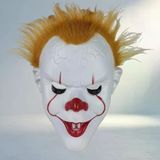 Korkutucu Joker Maske 31X22 Cm Yetişkin Ve Çocuklar Için