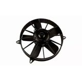 Kormas Universal Fan Motoru 24V 11'' Komple Yassı Geniş Emici Aksiyel Fan ( 5 Kanat)