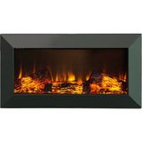 Kormet 100 S - Isıtmalı Elektrikli Şömine - Siyah