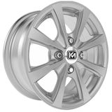 Kormetal 13 İnç 4*100 Et28 Metalik Gri Jant Takımı (J-6056)