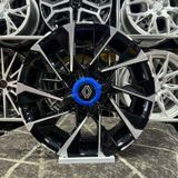 Kormetal 16" (İnç) 4X100 Clio 6 Techno Esprit Alpine Siyah Elmas Kesim Jant Modeli Renault Clio