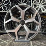 Kormetal 16" (İnç) 5X108 Ford St Focus Mondeo Uyumlu Gun Metal Elmas Kesim Jant (4 Adet)