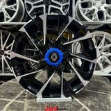 Kormetal 17" (İnç) 4X100 Clio 6 Uyumlu Techno Esprit Alpine Siyah Elmas Kesim Jant Modeli 4 Adet
