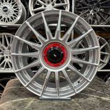 Kormetal 17 İnç 5X100 Oz Olympus Polo Egea İbiza Uyumlu Gümüş Jant Modeli Seat Fiat (4 Adet) Uyumlu