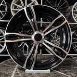 Kormetal 17 İnç 5X112 Transporter Caravelle Uyumlu Siyah Elmas Kesim Jant Modeli Volkswagen