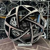 Kormetal 18 İnç 5X120 Opc Siyah Elmas Kesim Jant Modeli Opel (4 Adet)