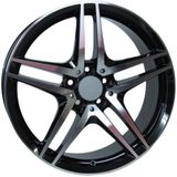 Kormetal 19 inç 5*112 ET48 Parlak Siyah Jant Takımı (J-5339) (Default Title)