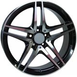 Kormetal 19 İnç 5*112 Et48 Parlak Siyah Jant Takımı (J-5339)