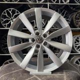 Kormetal 19" (İnç) 5X112 Vw Lugano Passat Cc Golf Jetta Uyumlu Gümüş Jant Takım (4 Adet)