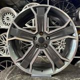 Kormetal 22 İnç 5X120 Range Rover Uyumlu Gun Metal Elmas Kesim Jant Modeli (4 Adet)