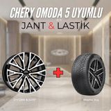Kormetal Chery Omoda5 Uyumlu MOMO235/45R19 Kış Lastiği 4 Adet YILI:2025+DY1289 Bd 19"jant 4 Adet