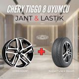 Kormetal Chery Tiggo8 Uyumlu NOKIAN235/55R18 Dört Mevsim Lastiği 4 Adet YILI:2025+DY898 Bd 18"jant 4 Adet
