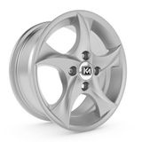 Kormetal Jant Km444 6X14 4X100 Et-35 67.2 Sılver (4 Adet)