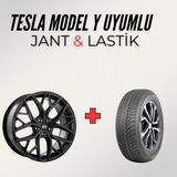 Kormetal Tesla Model Y Uyumlu Nokian 255/40R20 Kış Lastiği 4 Adet YILI:2024+KM 3420 20" Jant 4 Adet