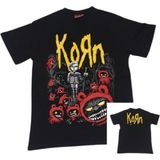 Korn Siyah Erkek Tişört 2xl - 0-Siyah