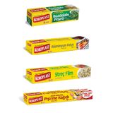 Koroplast 4'Lü Paket Buzdolabı Poşeti + Hazır Kesim Pişirme Kağıdı + Streç Film + Alüminyum Folyo