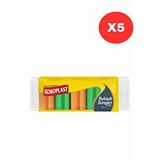 Koroplast 5 Li Oluklu Bulaşık Süngeri X5