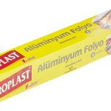 Koroplast Alüminyum Folyo 8 mt, BPA İçermez, Dayanıklı Yapışmaz Folyo 30 cm x 8 metre, Tavuk, Izgara, Et, Yemek, Gıda Artıklarını Saklamak için İdeal, Mutfakta Çok Yönlü Kullanım, Yüzey Korumaya Uygun