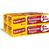 Koroplast Büyük Buzdolabı Poşeti 80'li - Şeffaf