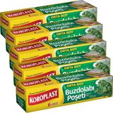 Koroplast Buzdolabı Poşeti Orta Boy 20 Adet - 5'li