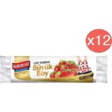 Koroplast Çilek Büzgülü Büyük Çöp Torbası 10'lu x 12 Paket