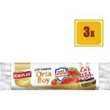 Koroplast Çilek Kokulu Büzgülü Orta Boy Çöp Torbası 20' li 3'lü Set