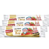 Koroplast Çilek Kokulu Büzgülü Orta Boy Çöp Torbası 20'li x 3