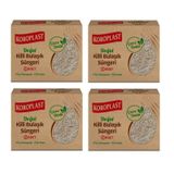 Koroplast Doğal Killi 2'li x 4 Paket Bulaşık Süngeri