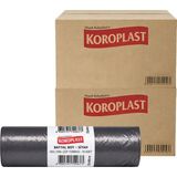 Koroplast Eko Endüstriyel Çöp Poşeti Battal Boy 72 x 95 cm 10 Adet x 40 Rulo - Siyah (2 Koli)