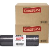 Koroplast Eko Endüstriyel Çöp Poşeti Hantal Boy 100 x 150 cm 10 Adet x 20 Rulo - Siyah (2 Koli)