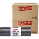 Koroplast Eko Endüstriyel Çöp Poşeti Jumbo Boy 80 x 110 cm 10 Adet x 40 Rulo - Siyah (2 Koli)