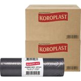 Koroplast Eko Sanayi Çöp Poşeti Jumbo Boy 80 x 110 cm 10 Adet x 20 Rulo - Siyah (2 Koli)