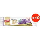Koroplast Ekstra Güçlü Lavanta Büzgülü Orta Boy 15LI Çöp Torbası x 10 Paket (55*60 cm)