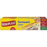 Koroplast Fermuarlı Çanta Orta Boy 12'Li (8'Li Paket)