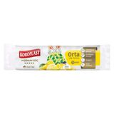 Koroplast Güçlü Büzgülü Çöp Torbası Limon Kokulu Orta 15'Li (6'Li Paket)